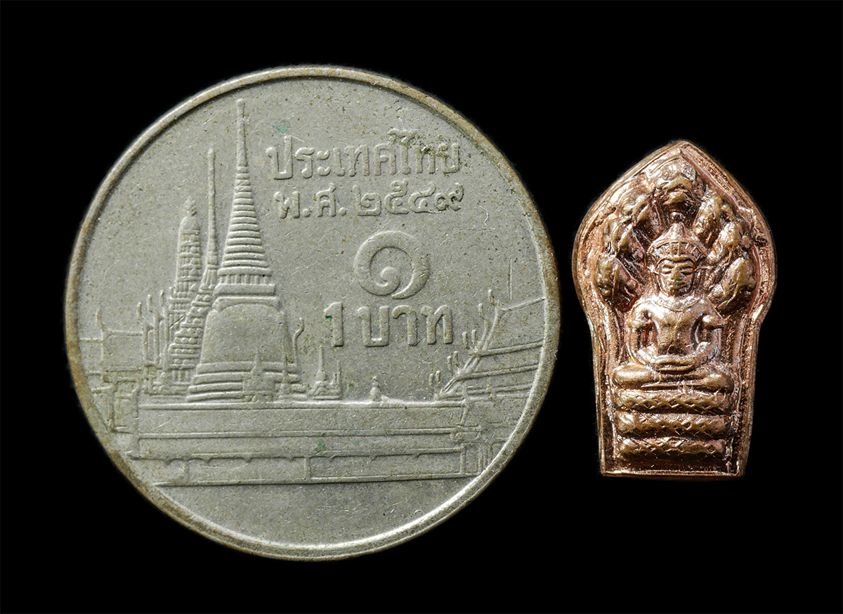 21Oct25 (235)p.jpg - พระนาคปรกใบมะขาม วบร. หลวงพ่อคูณ ปริสุทโธ วัดบ้านไร่ จ.นครราชสีมา ปี2536 เนื้อทองแดง พระเก่าสวย มวลสารดี น่าเก็บสะสมบุชา | https://kamulet.in.th